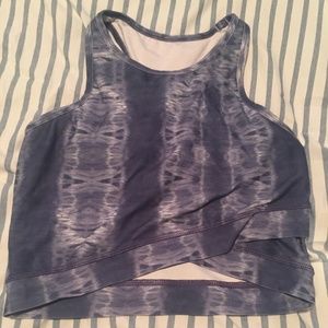 Tie-dye Cropped Workout Tank